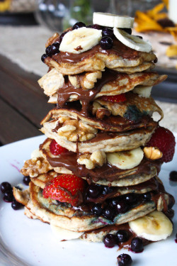 gettingahealthybody:  👍Oh glorious pancakes!