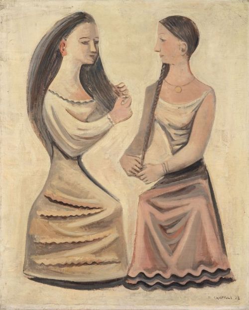 lilithsplace:‘The Coiffure’ 1938 - Massimo Campigli (1895–1971)