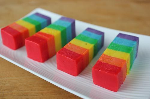 rainbowcolorfulbrightful - Rainbow FudgeSo  colourfully...