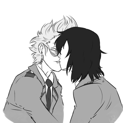 XXX rob0ti: I love Aizawa and Mic’s dynamic photo