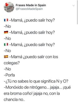 cuantocabronmemes:  Típico de madres españolas