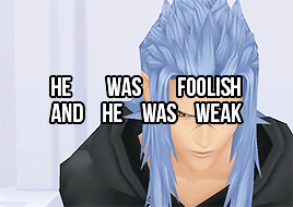 wrenhavenriverarchive: Luxord | Saix: Axel’s final moments