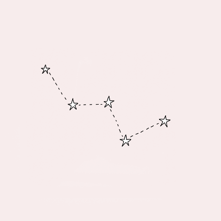 pacifistpadme:06/03/17 // little dipper & cassiopeia