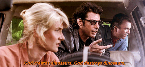 movie-gifs:Jurassic Park (1993), dir. Steven Spielberg.