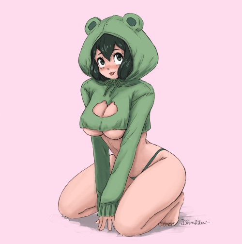 dismaidenart:  Froppy from My Hero Academia!