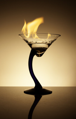socialfoto:  Flame Martini by franklashier #SocialFoto 