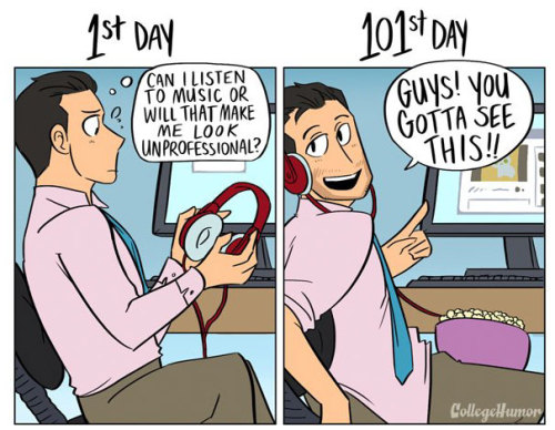 pr1nceshawn:  How Your Job Changes Over Time.