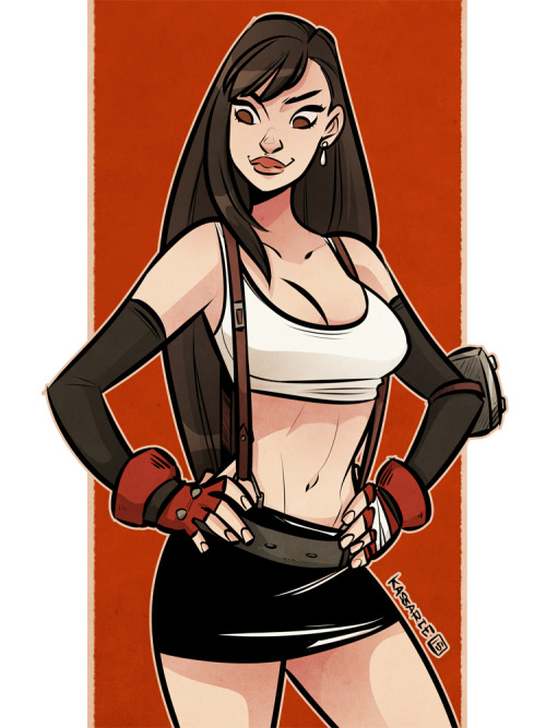 kassarie-art: Tifa Lockhart! She was my favorite porn pictures