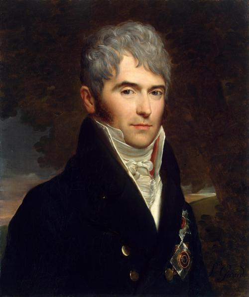 Portrait of Count Viktor Pavlovich Kochubey, by François Pascal Simon, Baron Gérard, Госуда́рственны