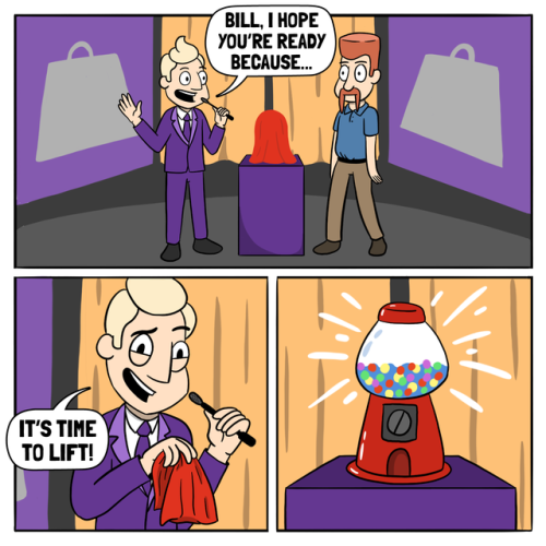 Don’t let your eyes deceive you. You’ll need both hands to solve the mystery of… 