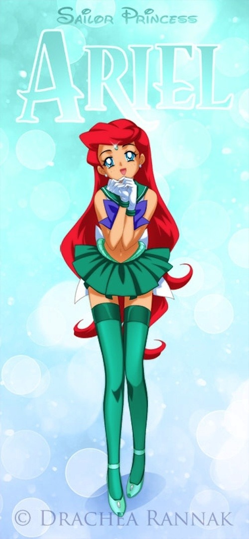 disneybound:  Disney Princesses Re-Imagined as Sailors by Drache Rannak 