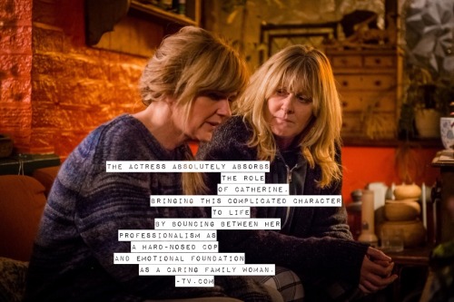 giovannagoodthighs:Sarah Lancashire + Critic’s Quotes Happy Valley - Series Two 