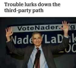 kyraneko:  shisno:  politicalmachine:  a majority of americans do not support the views of trump. rightfully, we should never have to say President Trump. but that’s not how it works. it’s all about how the votes go, and if liberal votes are split,