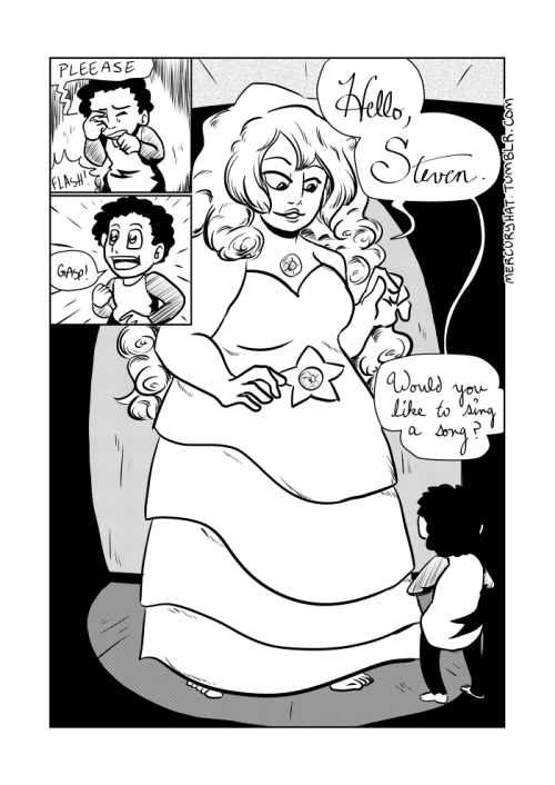 mercuryhat:I finished my SU fan comic!If it looks weird on Tumblr, it’s on my site, too!