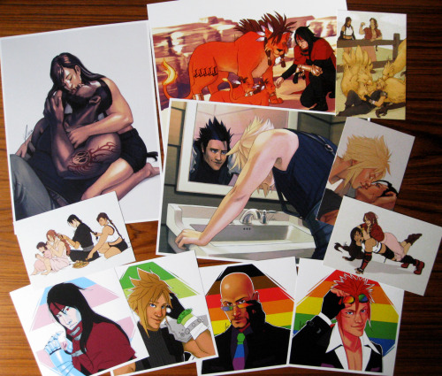 Hey, FF7 fam, I’ve got some new prints in! You can find them here in my Etsy shop!With this batch, I