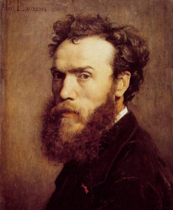 1876 - auto-portrait - Jean-Paul Laurens