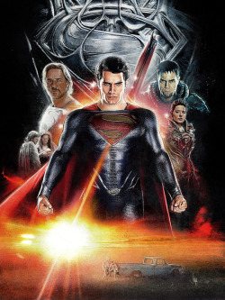 xombiedirge:  Man of Steel by Paul Shipper / Store / Tumblr / Facebook