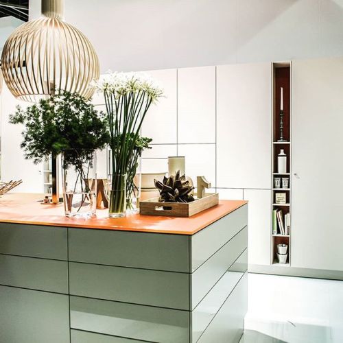 Here’s a cool kitchen I photographed in Italy. Sleek, stylish with unexpected color. What do y