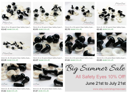Big Summer Sale is taking place on my Etsy shop.  Starting today and lasting until July 21st get all