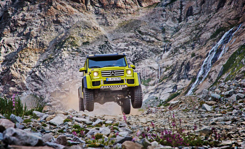 Mercedes-Benz G 500 4×4².More cars here.