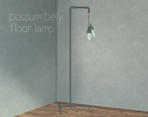 marcussims91: Possum Belly Floor Lamp| $400  AF Lighting 8595 Floor Lamp| $90 Counter Balance Floor