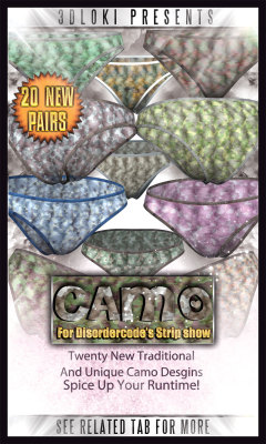 Loki Presents: Camo Strip Show V4/V6 	For Disordercode&Amp;Rsquo;S Strip Show For