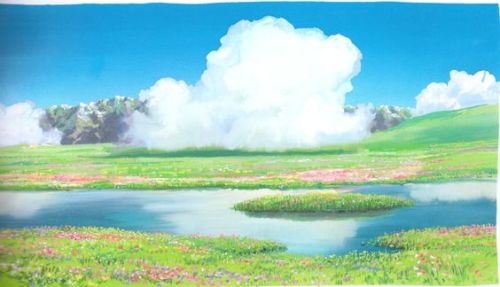 mangoggh:ghibli appreciation post + clouds!!   