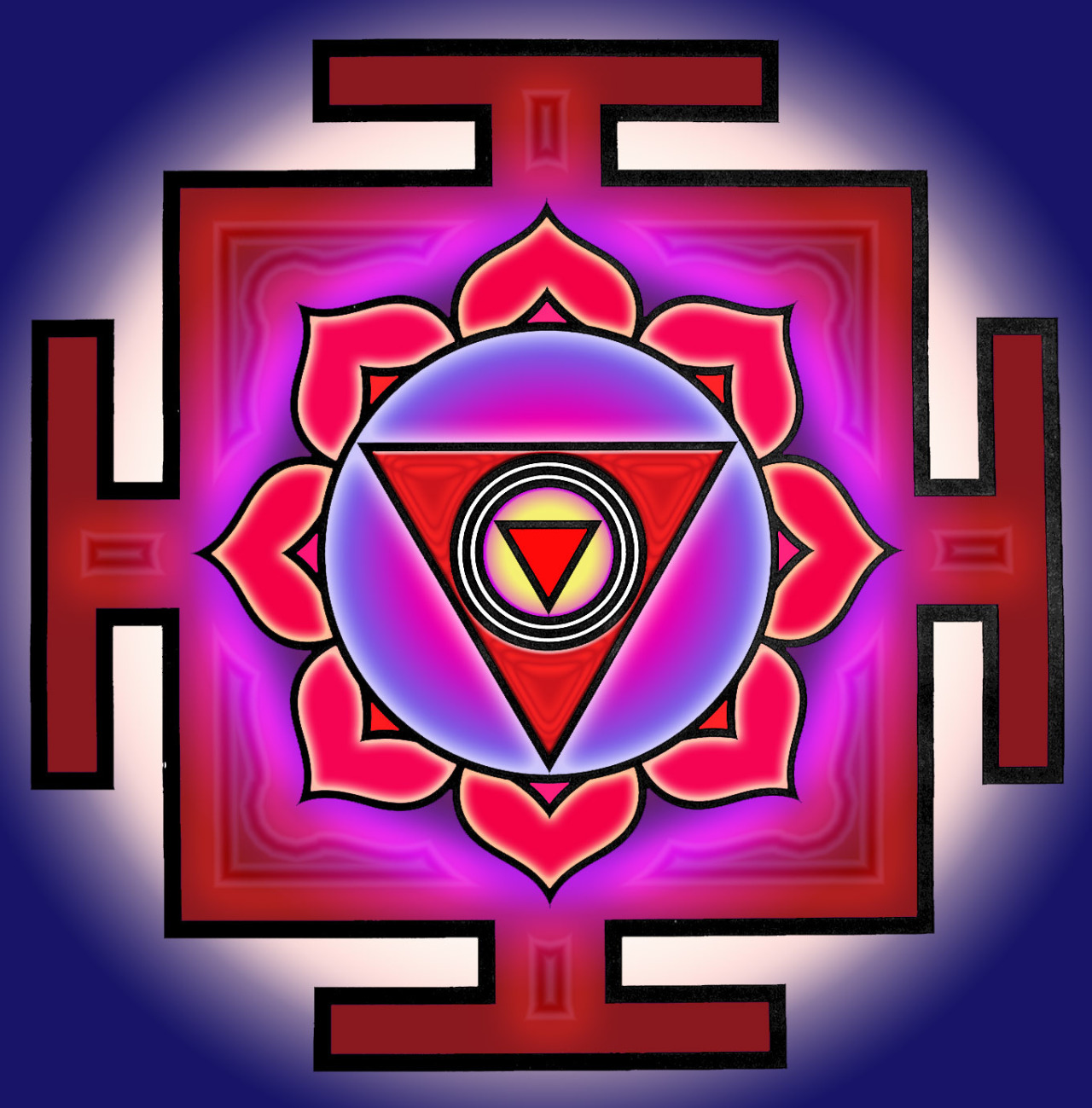 noise-vs-signal:  Yantras for the “Mahavidyas” (”Great Wisdom”) Goddesses.