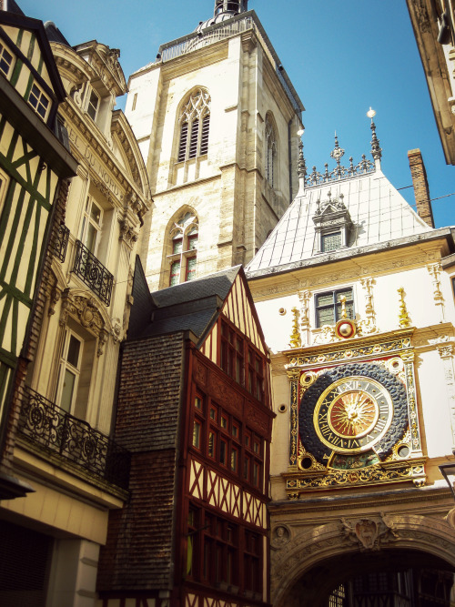 photoencounters: Gros Harloge. Rouen, France. Photos by Amber Maitrejean 1. The Belfry dates from t