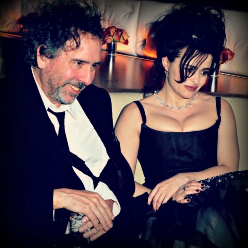 shineslikethetop:tim burton & helena bonham carter