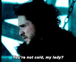 kitty-in-training:  gameoflulz:  Game of Thrones S05E01 - Melisandre &amp; Jon