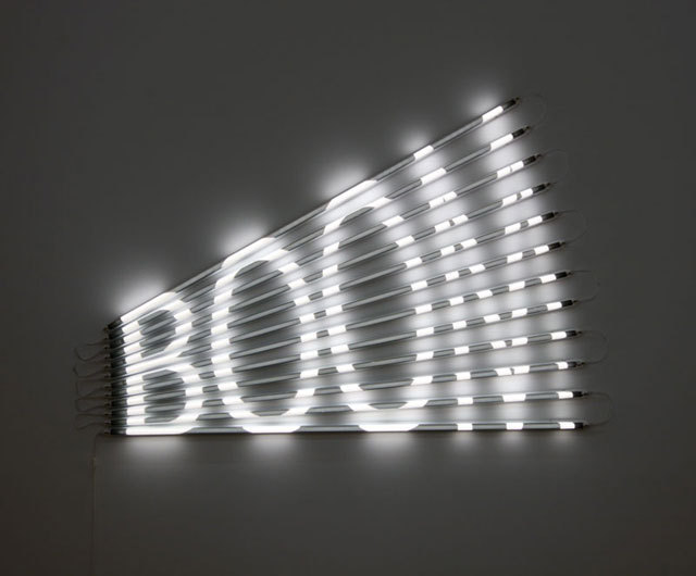 imprecise:  James Clar, Light Tube Installations