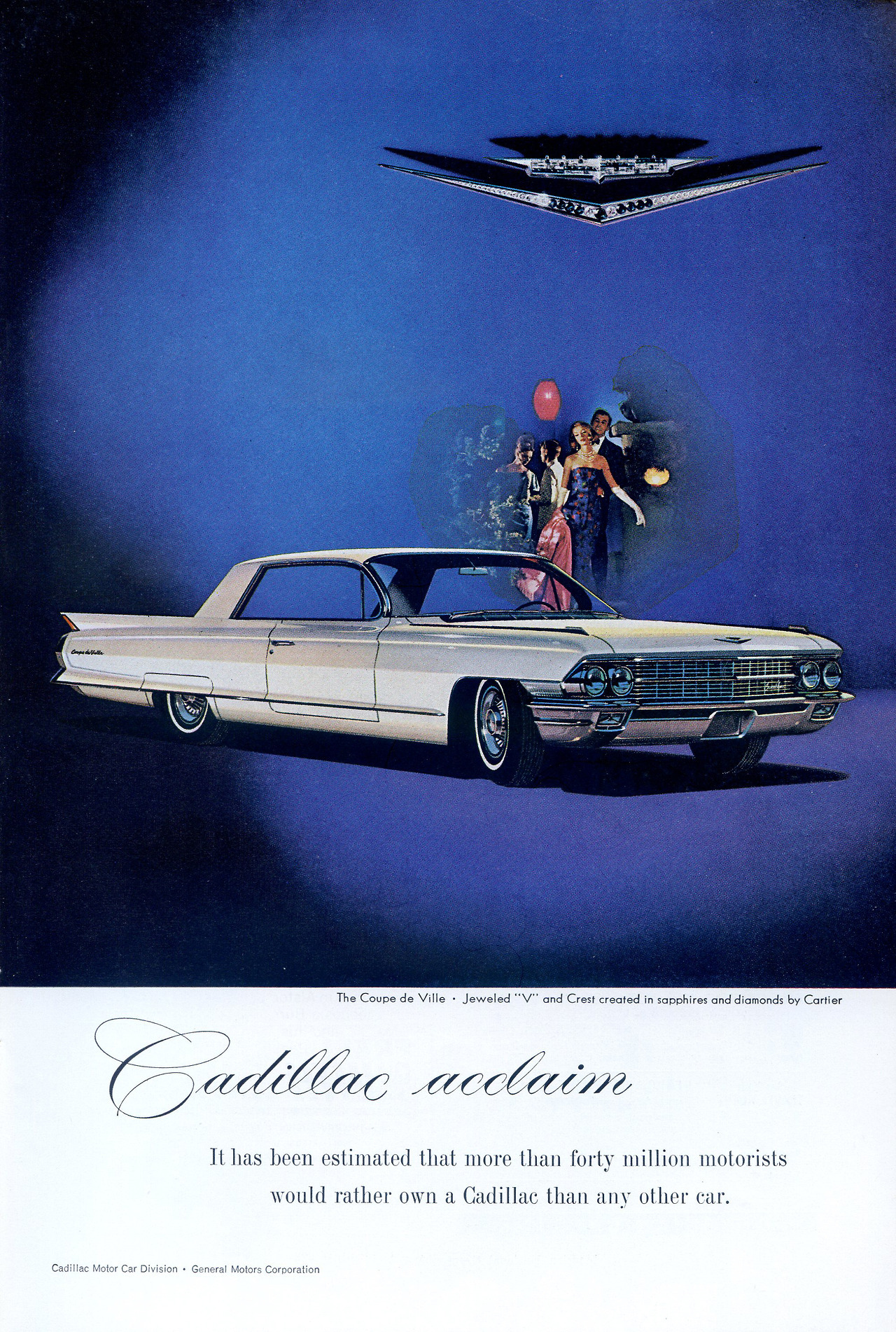 1962 Cadillac Coupe de Ville - published in National Geographic - May 1962