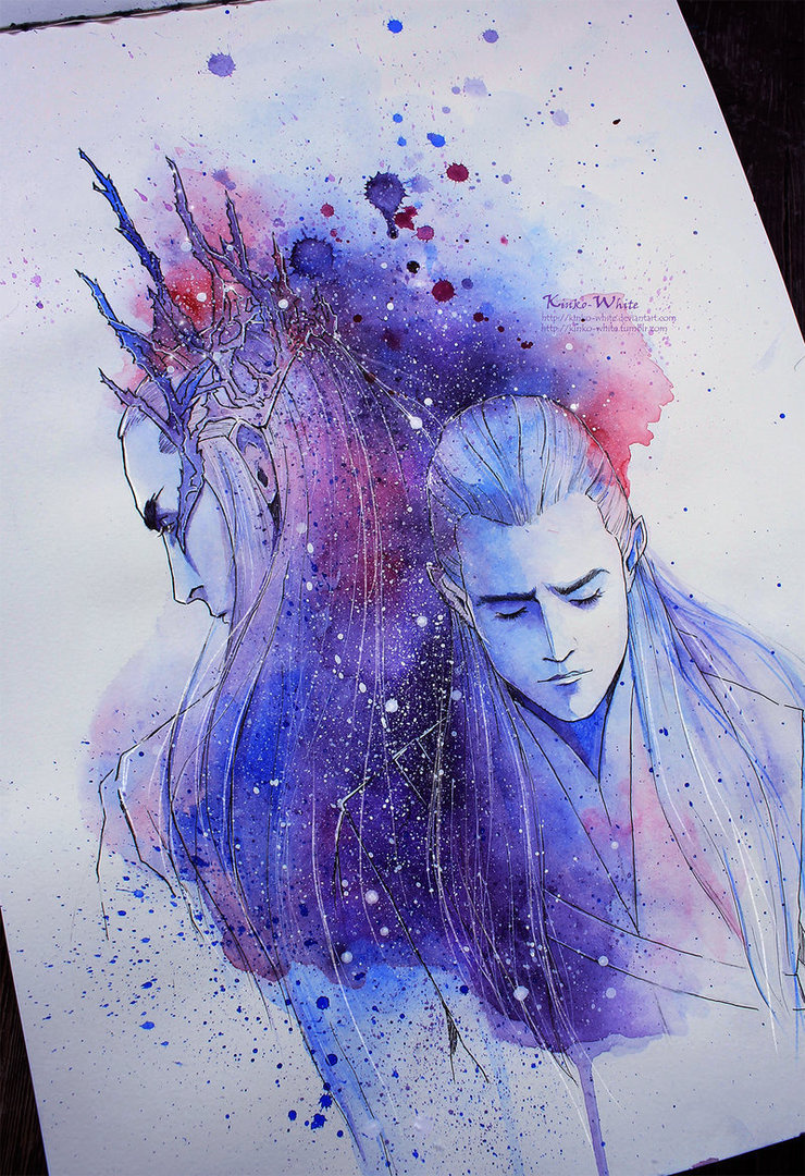 pixalry:   Lord of the Rings &amp; The Hobbit Traditional Artwork - Created by