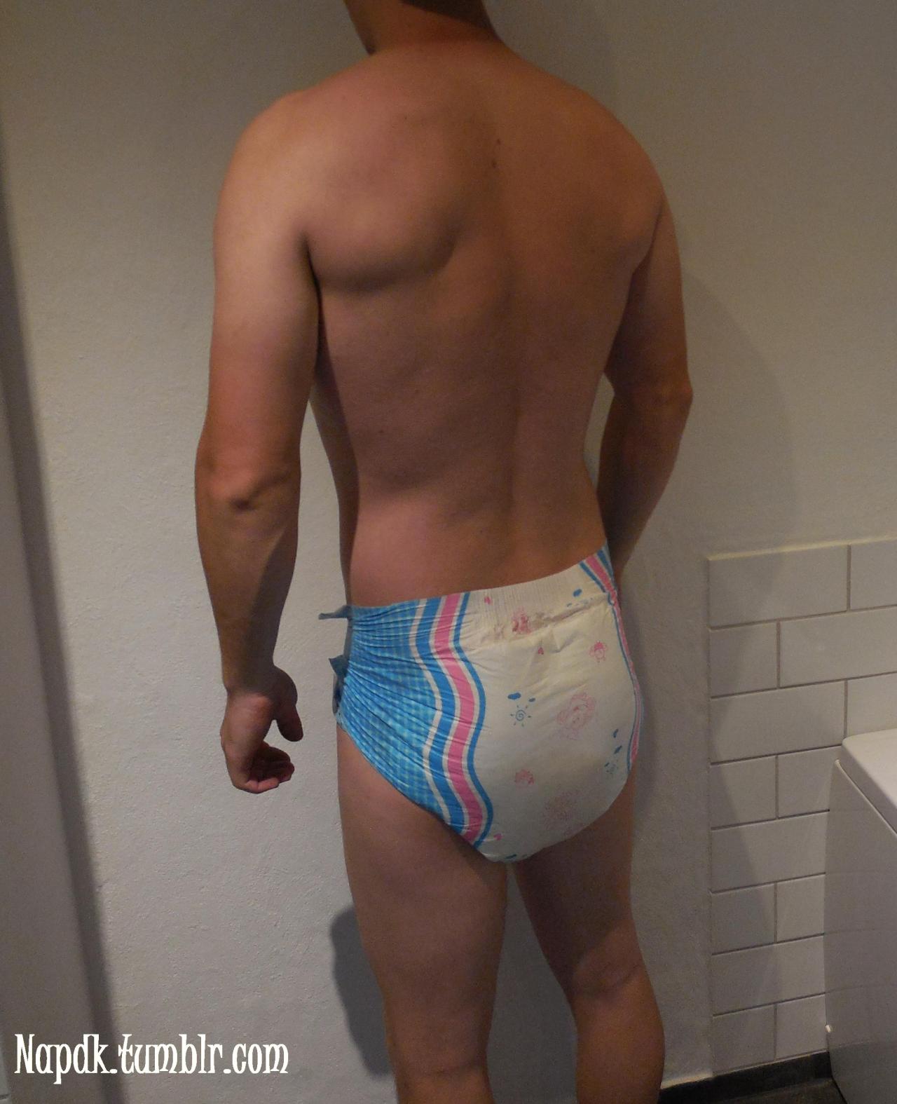 napdk:  I often wear diapers in public or around friends and family. But I find it