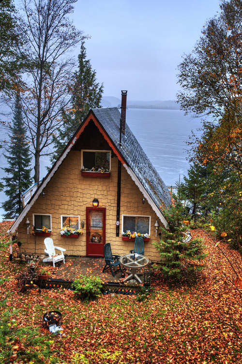 larnbey:  stvdy:  Muskoka Cottage (Brian Ngo)  this is what I want