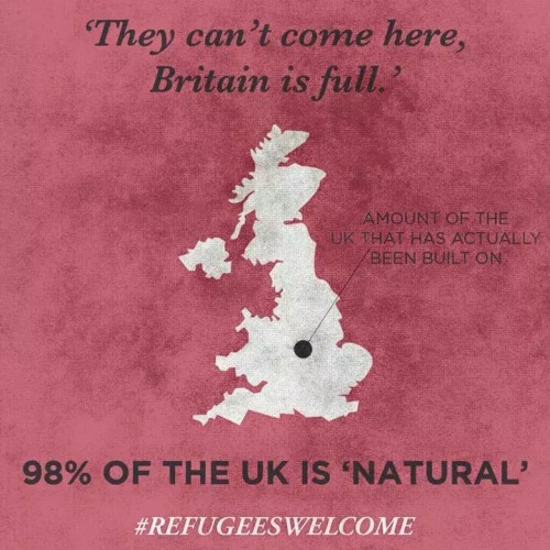 yungsouthasian:  yungsouthasian:  Refugees Welcome   Britain has voted yes to sending airstrikes to Syria. I guess right wing people are still going to complain about refugees?    *Bomb the hell out of a country, cause innocent people to flee the country,