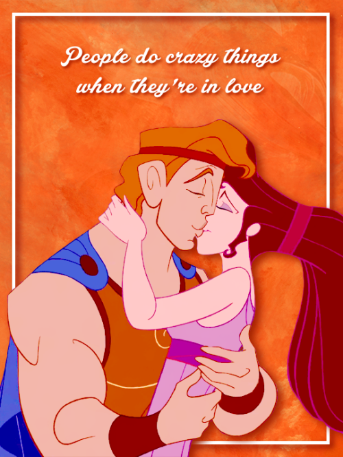 tianamulan:Top 5 ❤ Romantic Relationships ❤ No 4: Hercules &amp; Megara