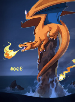 pkmnathon:  #006 Charizard My all-time favourite Pokemon ♥ 