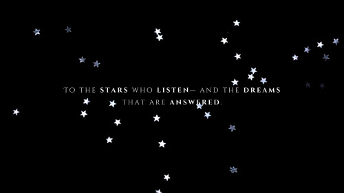 williamherxndale:“To the people who look at the stars and wish, Rhys.”Rhys clinked his glass against