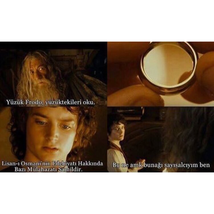 - Yüzük Frodo,...