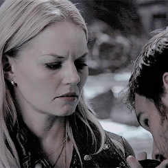 captainswanouat:  what’s your favorite scene?“One scene is in Tallahassee at the top of the beanstalk when Emma’s cut her hand and he gets the rum and the bandage. And I pour it on and set it aside and then I wrap the bandage around and I only have