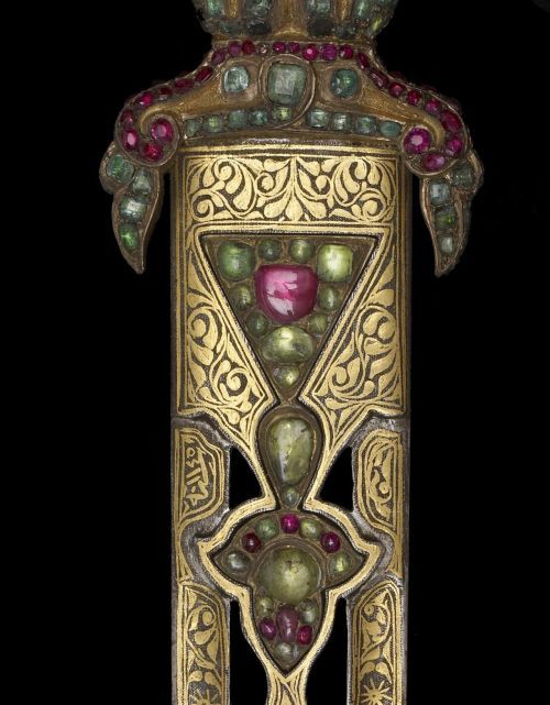 art-of-swords:  Dagger from a Rifle SetDated: 1732-1733 (Early Modern)Culture: TurkishMedium: