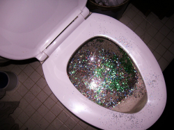 UroDisco: Glitter in the toilet!
