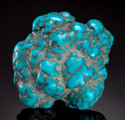 hematitehearts: Nodule of Turquoise   Locality:   Number Eight mine (Blue Star mine), Lynn District, Eureka Co., Nevada.   