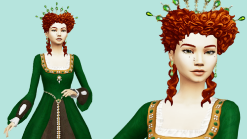 teanmoon:  French Hood - By Teanmoon Commissioned by @inkyrosedesigns  Base Game Compatible  Fo