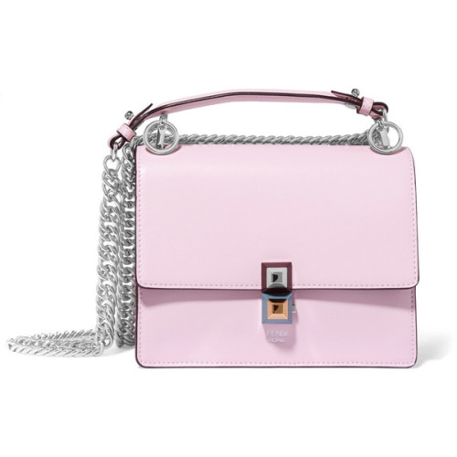 Fendi Kan I leather mini shoulder bag ❤ liked on Polyvore (see more shoulder handbags)