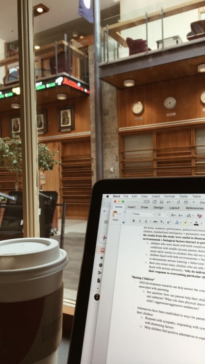 kalelaurentstudies:rainy days, hazelnut flavoured coffee, and developmental psychology in one of my 