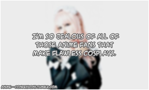 anime&ndash;confessions:   ランダム告白 (Random Confession)  I would cosplay