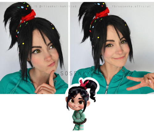  30-minute cosplay challenge: Vanellope :D my IG: instagram.com/itlookslikekilled